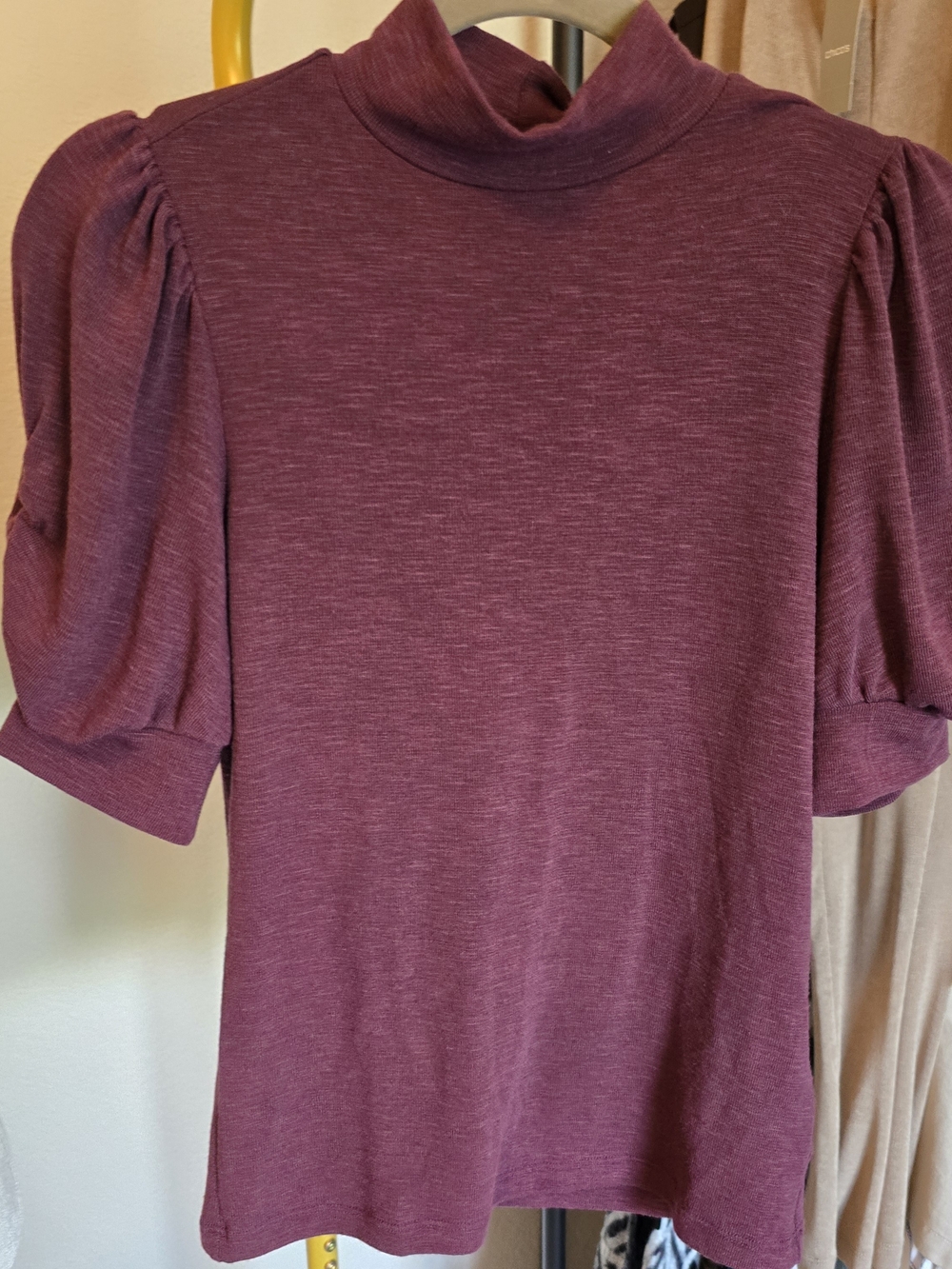 Michael Stars NWT *Flaw* Puff Sleeve Sweater